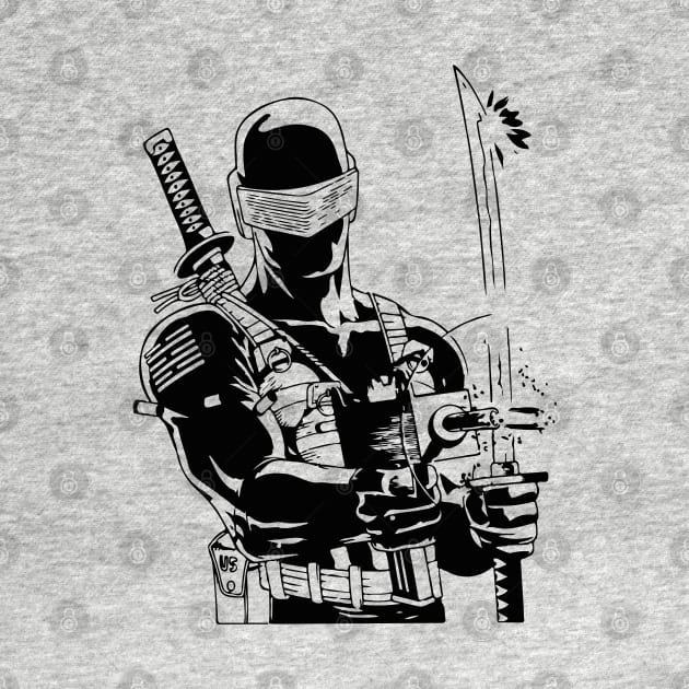 G.I. Joe Snake eyes by Negolou 